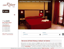 Tablet Screenshot of hotelrisberg.it